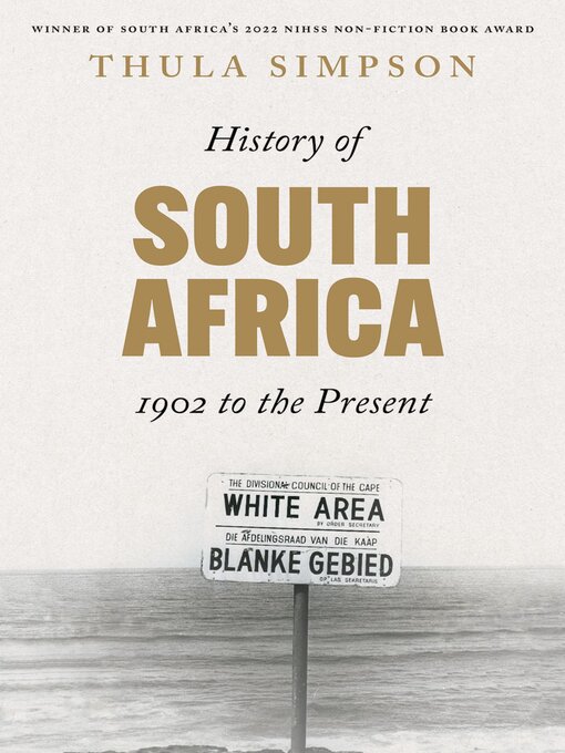 Title details for History of South Africa by Thula Simpson - Available